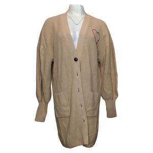 Studio Park Women's Sz L x Shawn Killinger Button Front Cardigan
